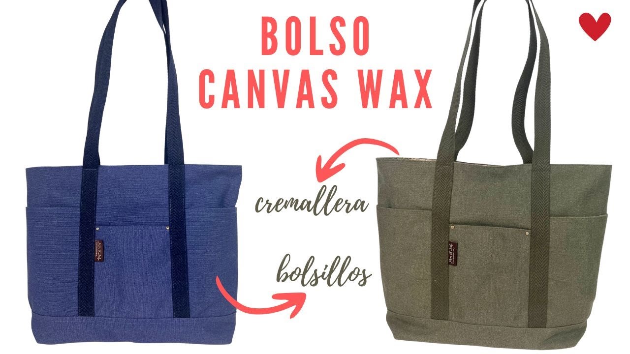 Tutorial Bolso con bolsillos y cremallera 😍
