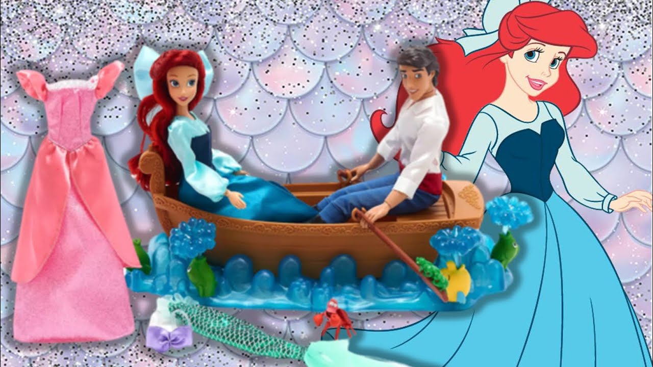 Ariel and Eric “Kiss the Girl” Disney Store Playset Review 💙🧜‍♀️