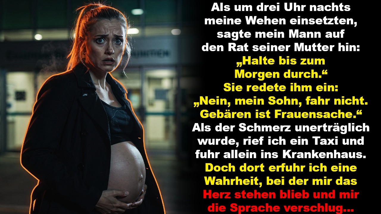 Mein Mann ließ mich bei der Geburt allein, weil meine Schwiegermutter meinte, das sei „Frauensache“.