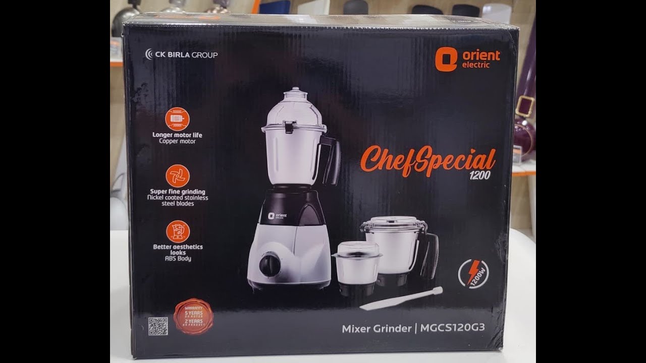 Unboxing Chef Special 1200