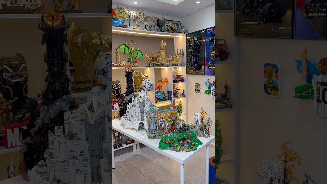 LEGO Icons The Lord of the Rings sets are stunning with Minas Tirith! #rlfm #11377 #lego