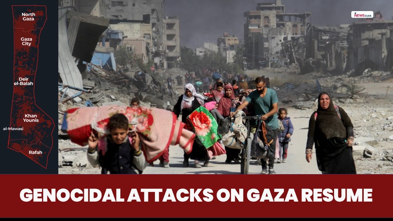 Mapping Faultlines: West Asia on the Brink as Israel Resumes Genocidal Attacks on Gaza