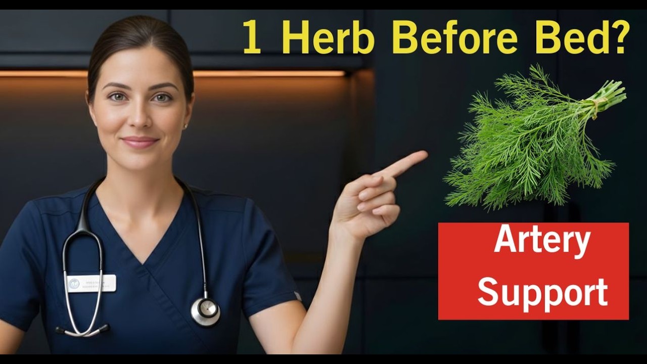 Just 1 Herb at Night What It Does to Your Arteries After 60 | Senior Health Tips