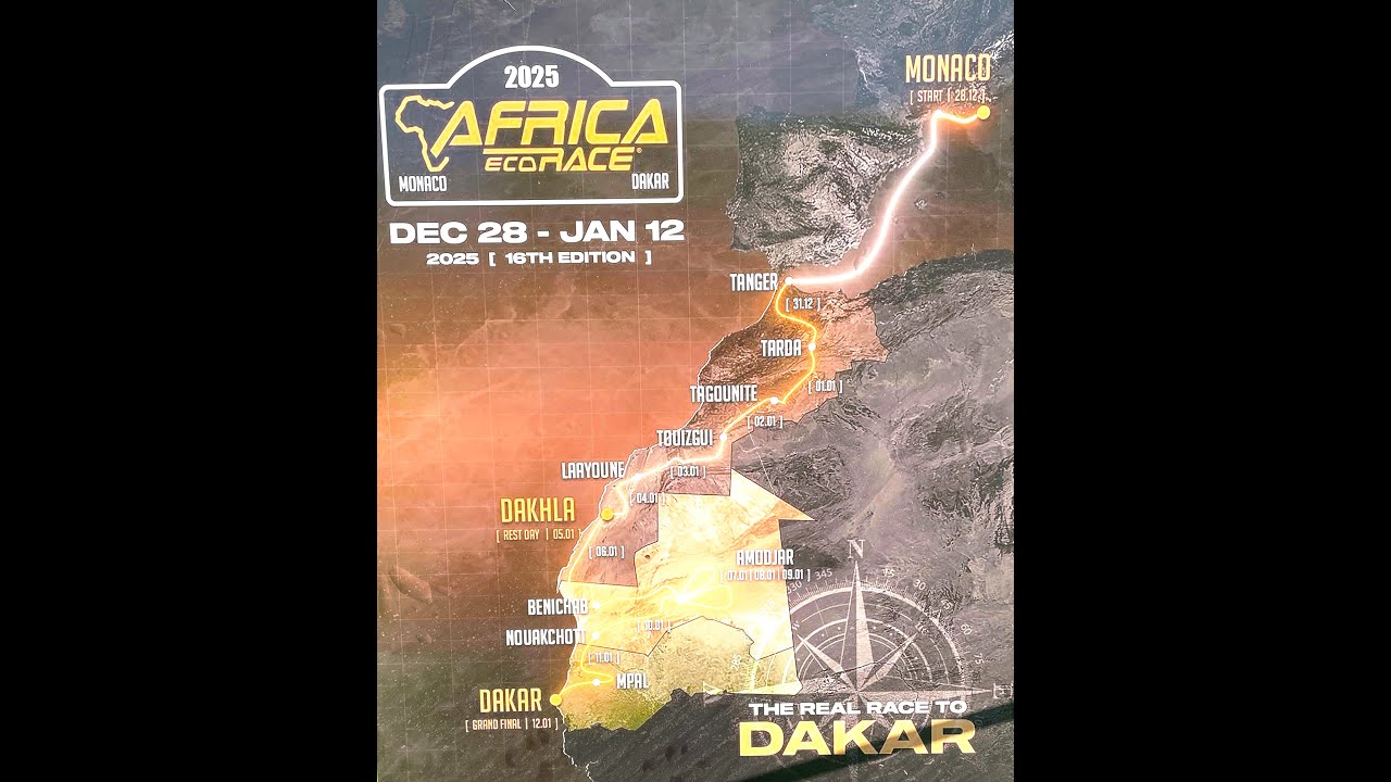 Africa Eco Race  27 dicembre 2024 PARTE 1