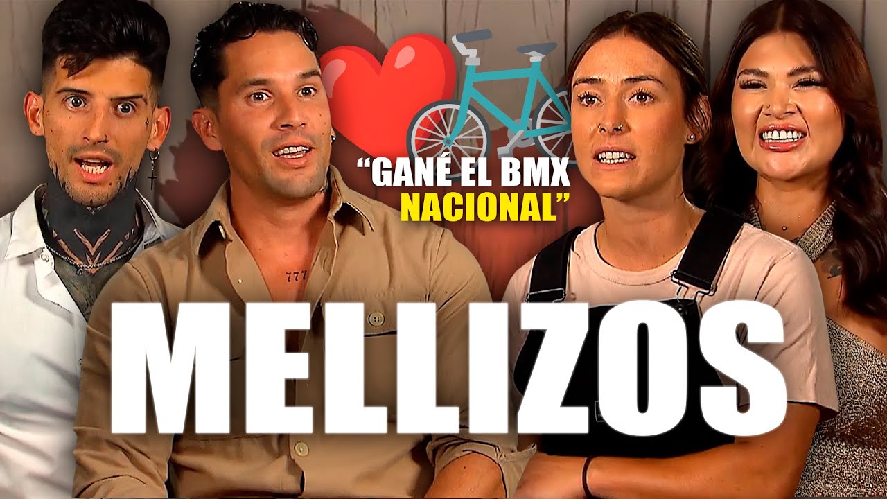 CAMPEONA DE BMX Y UNA PERUANA, CONOCEN A DOS MELLIZOS ❤️🚴‍♀️ Cita First Dates 2025