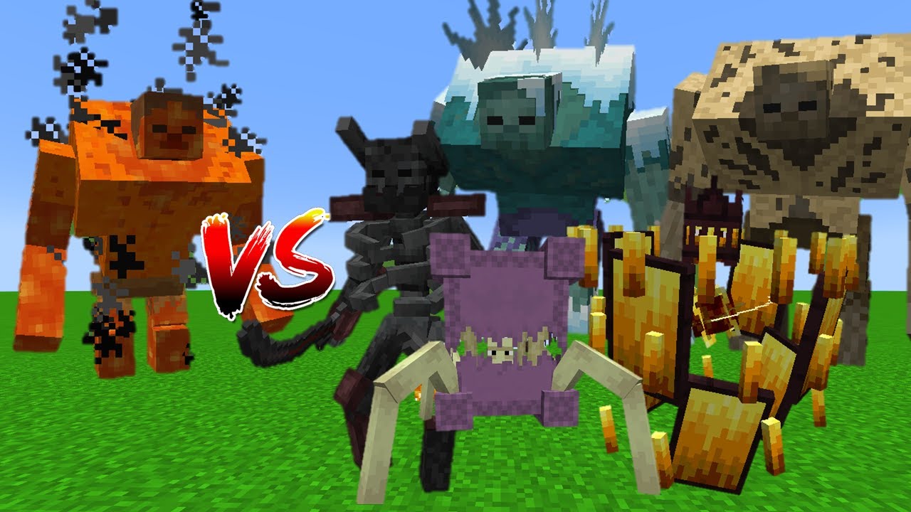 Lava Mutant Zombie Vs NEW Mutant More - Minecraft Mob Battle