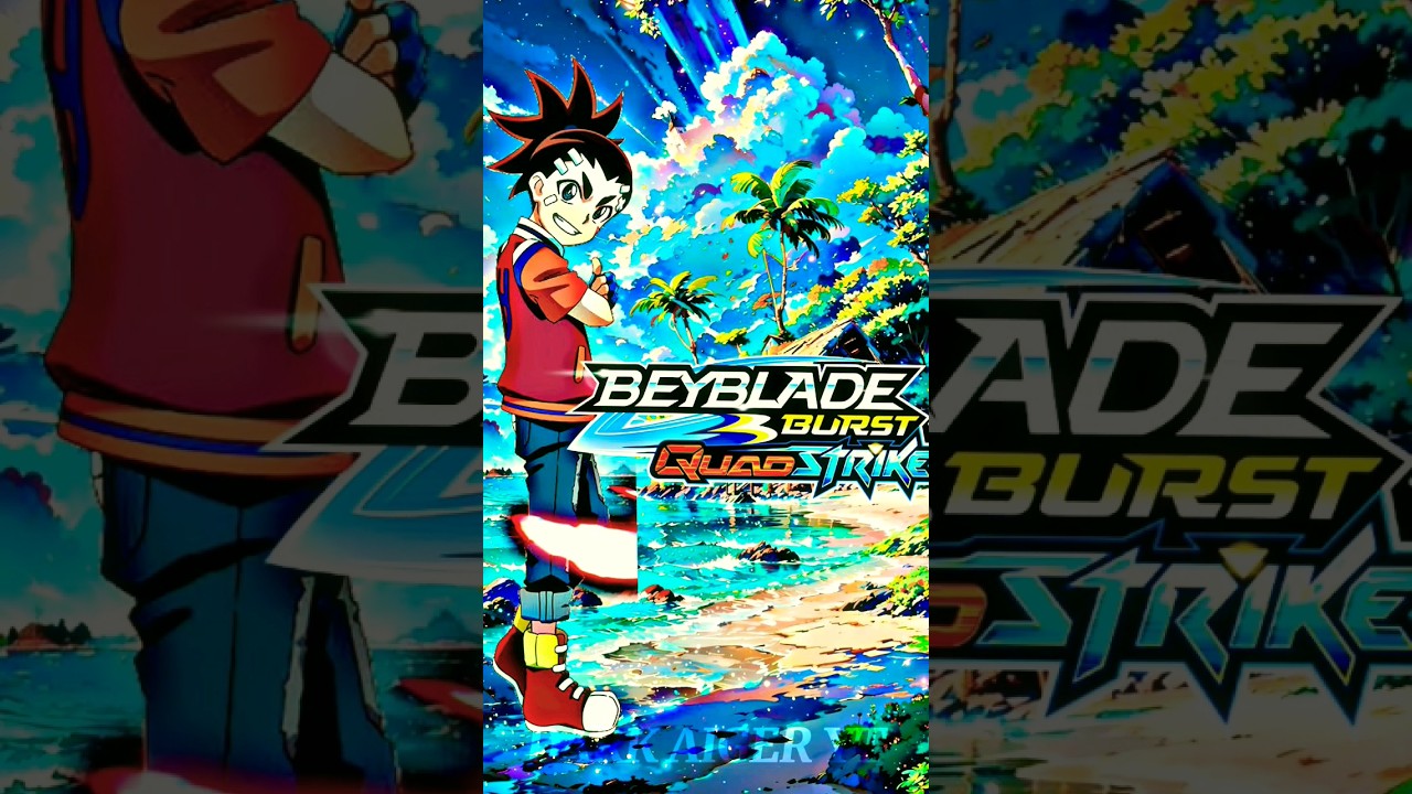 Aiger vs Beyblade burst Quadstrike👿🔥#subscribe #anime #beybladeburst #valt #shu #free #aiger #lui