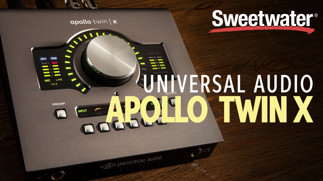 Universal Audio Apollo Twin X Audio Interface Overview