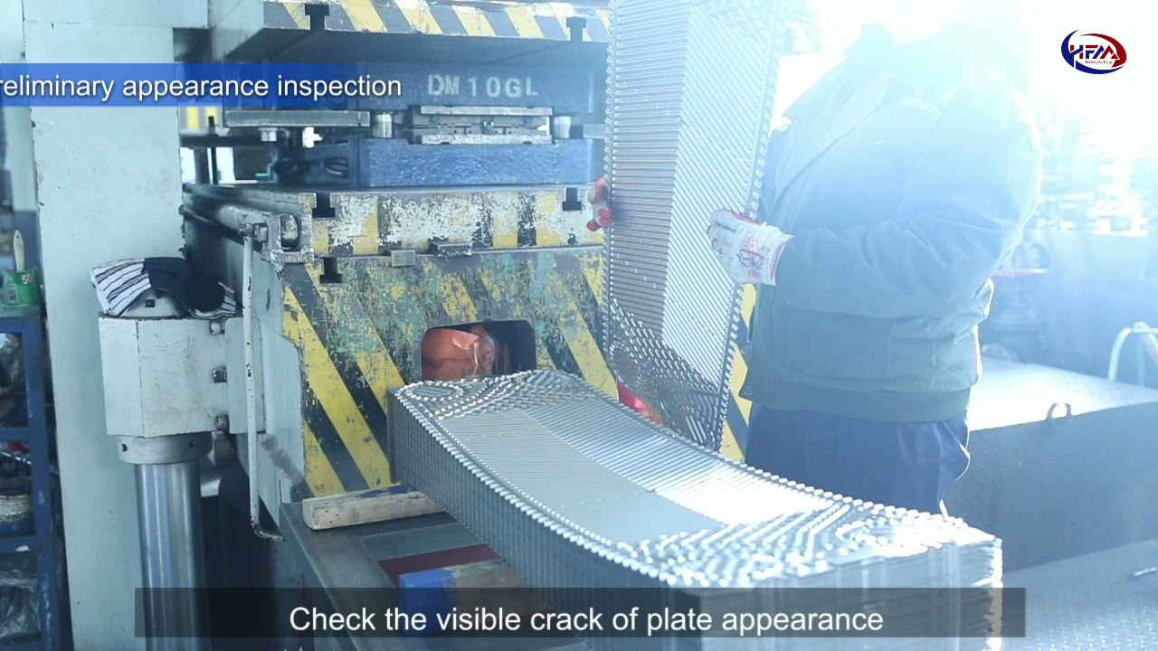 Plate Heat Exchanger Plate Pressing