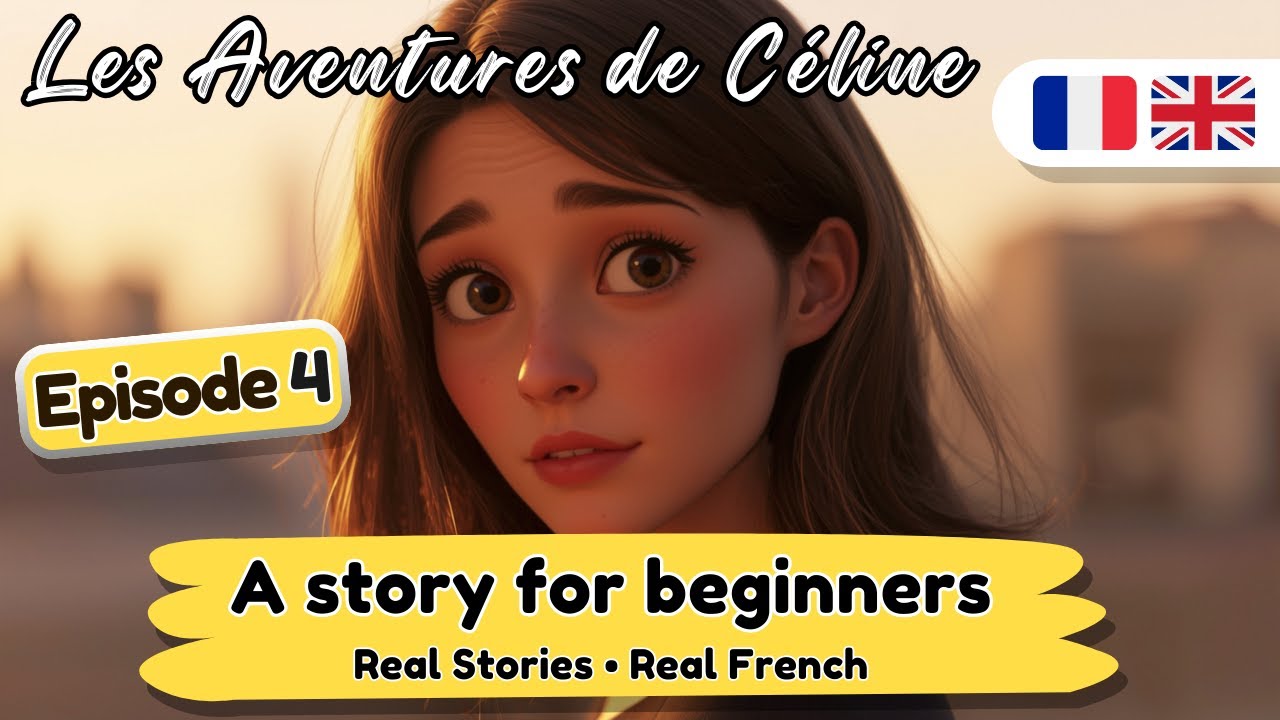 A Beginner French Story (A1–A2) | Episode 4: The Coffee Break Where Céline Reveals the Mystery