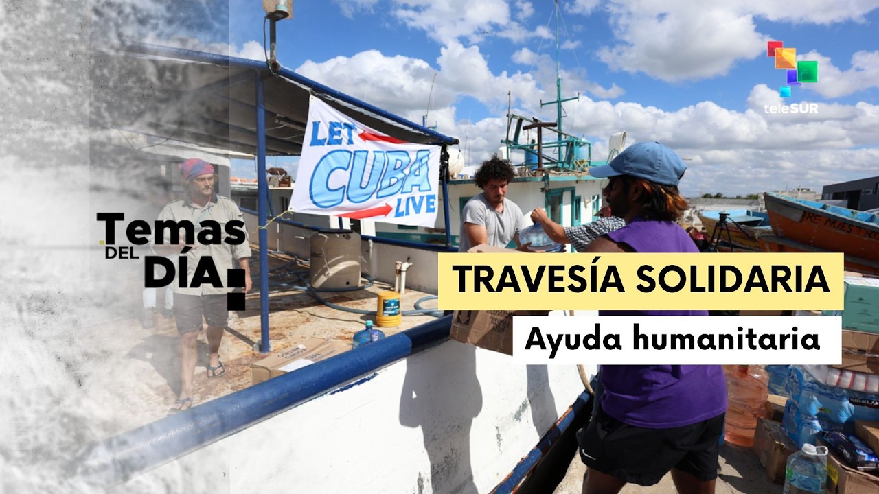 Flotilla nuestra américa lleva ayuda solidaria a Cuba