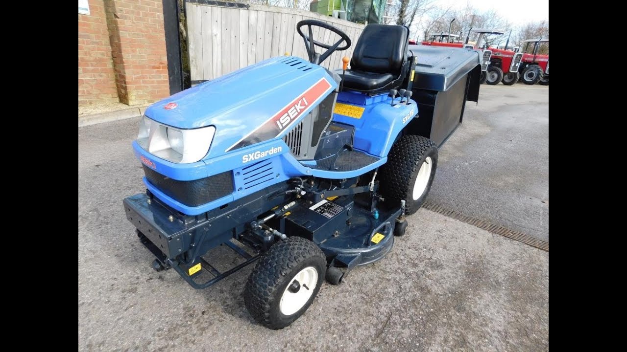 ISEKI SGX 19 RIDE ON LAWN MOWER WALKROUND VIDEO