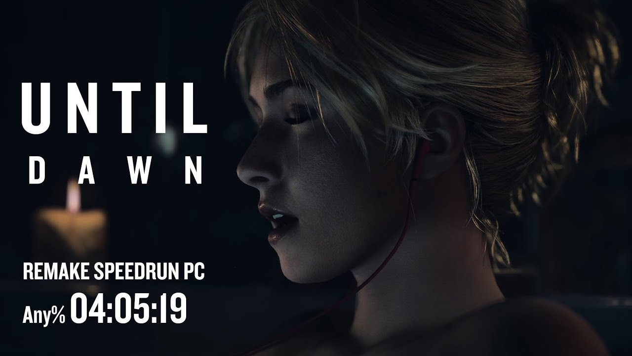 Until Dawn 2024 Remake PC Speedrun Any% 04:05:19 World Record