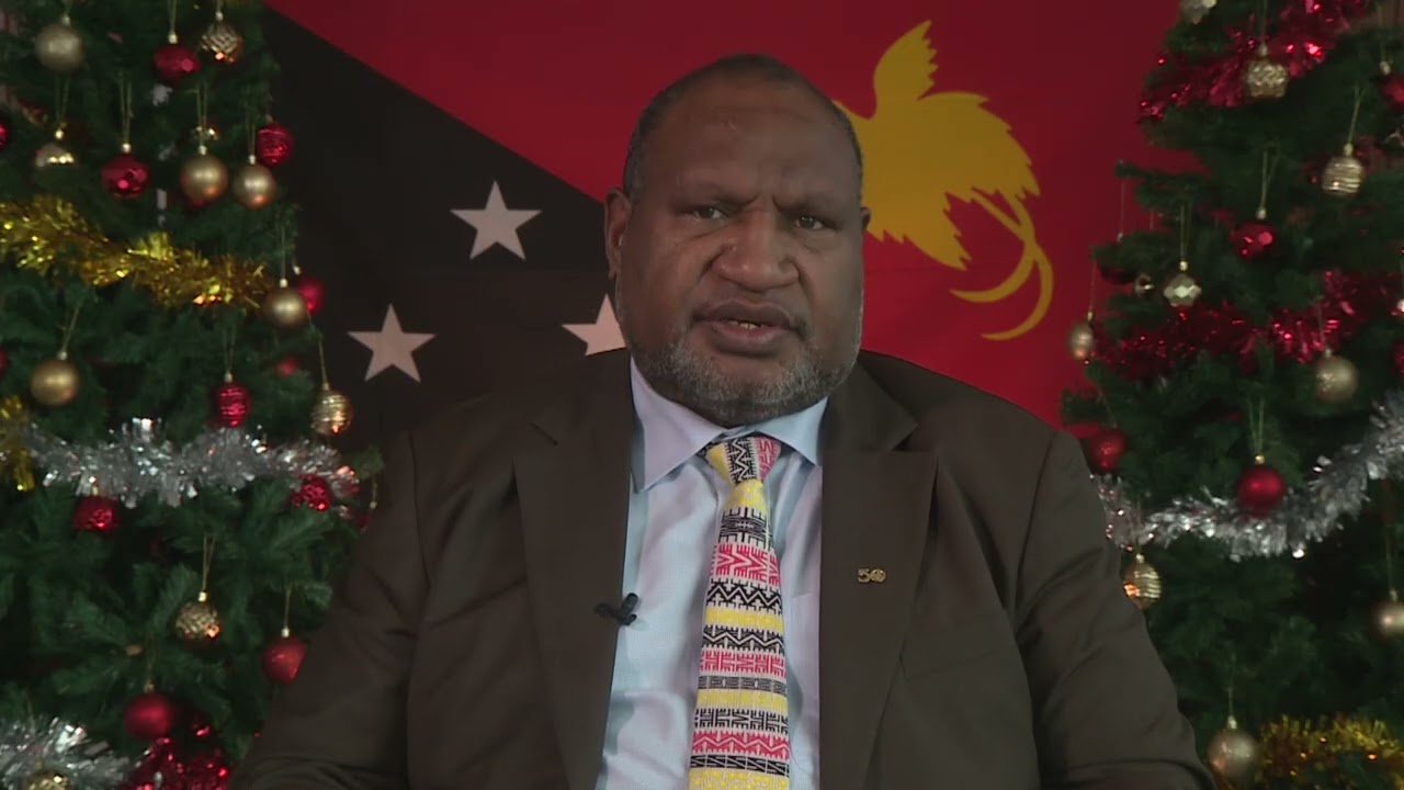 Prime Minister James Marape’s 2025 Christmas Greetings
