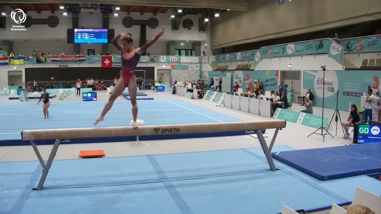 Ema Grace KANDALOVA (GBR) - 2023 European Youth Olympic bronze medallist, all-around