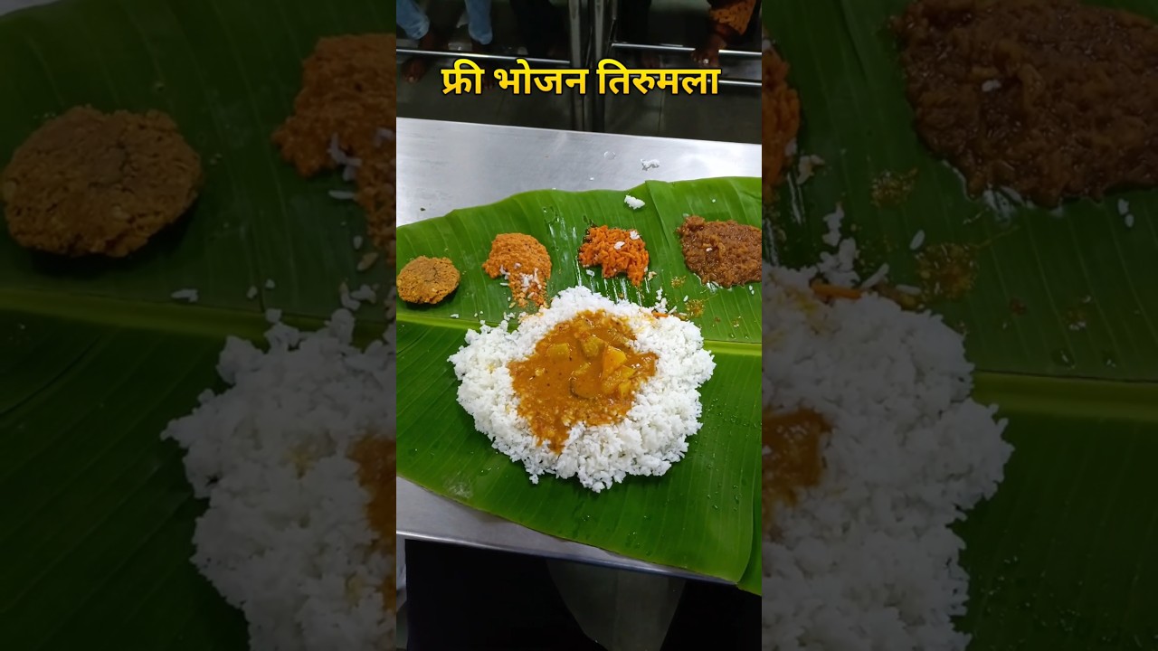 फ्री भोजन तिरुमला | tirumala free food 