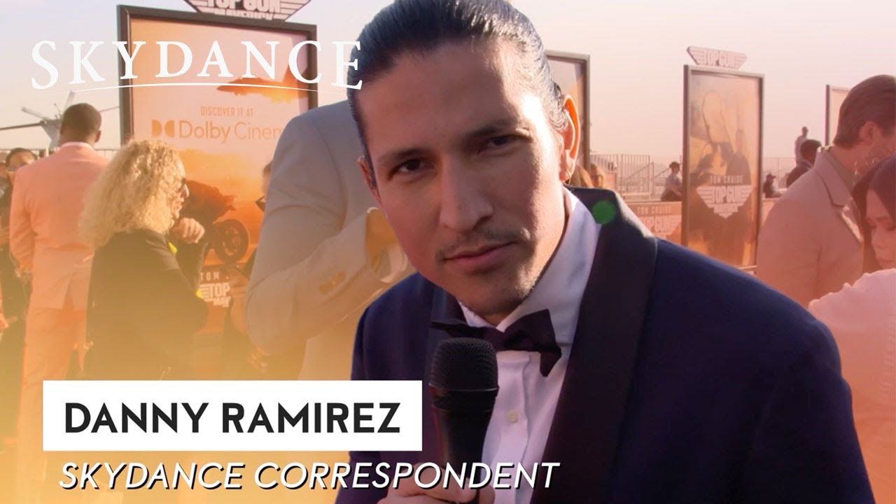 Skydance | Danny Ramirez Interviews Jay Ellis | Top Gun: Maverick