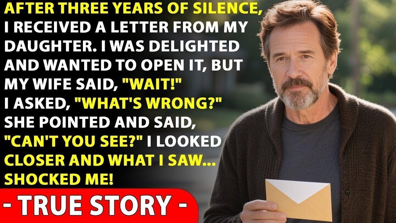 After Three Years Of Silence, My Daughter Wrote To Me — One Detail Made Me Sit Down Immediately