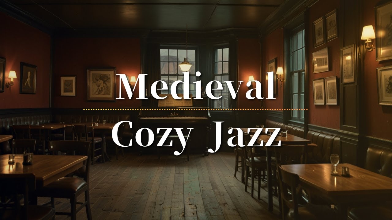 The Farmer's Daughter who Visits the Tavern | Smooth Cozy Jazz Bar Lofi #jazzlofi #medievalmusic