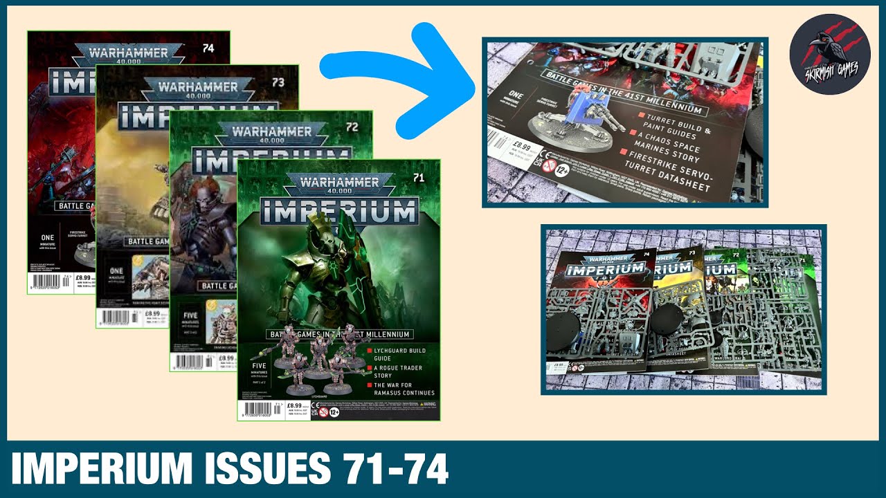 IMPERIUM MAGAZINE ISSUES 71, 72, 73 & 74 - Bring On The Firestrike Servo-Turret!