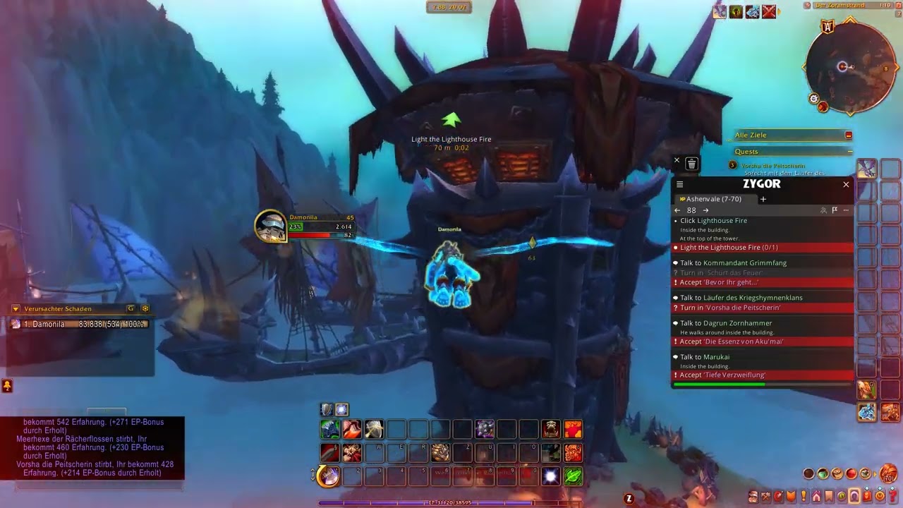 Let's Play WoW Krieger #014 Vorscha die Peitscherin