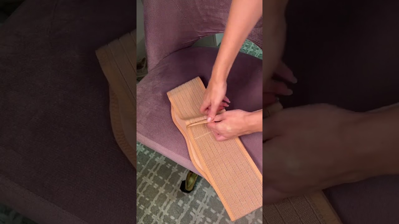 Trying the viral belly band for my 34 week baby bump!! Pregnancy back and hip support!