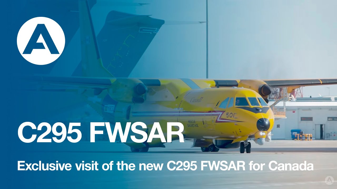 Exclusive visit of the new C295 FWSAR for Canada