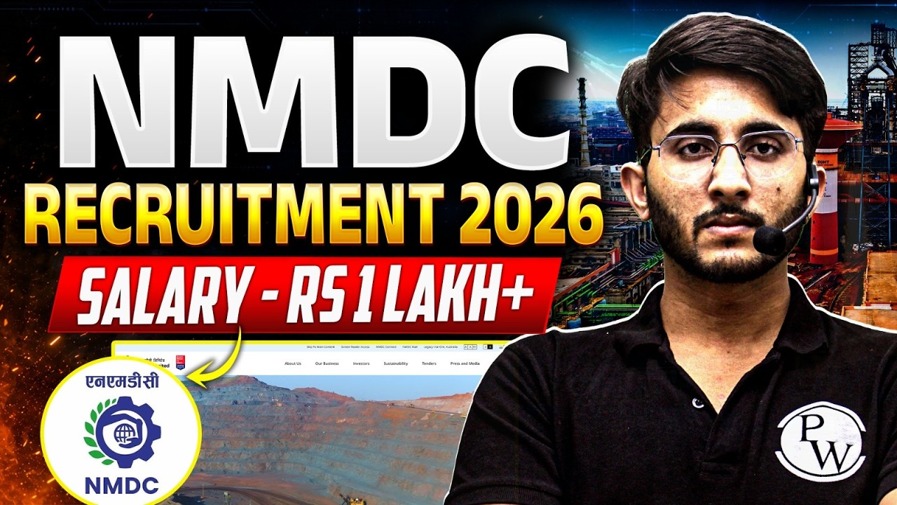 NMDC Recruitment 2026 | Eligibility, Salary, Selection Process | Complete Details