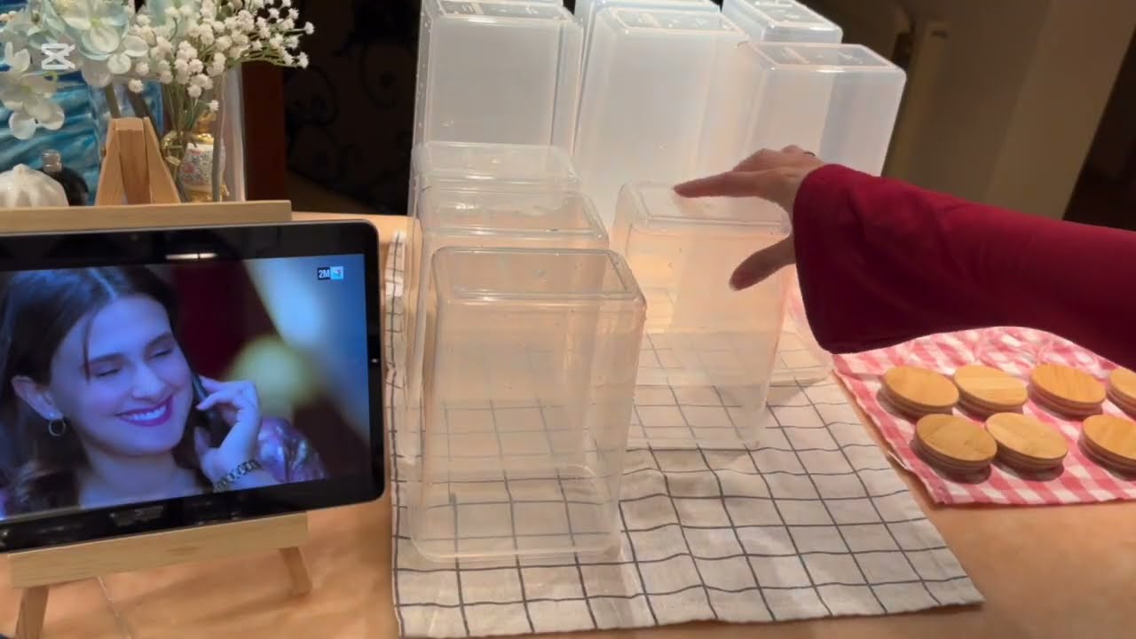 روتيني في تنظيم القطنيات وترتيب المطبخ منظمات تريحك|ترتيب غرفة طفلي|روتين بسيط🏡+قهوتي☕️#vlog#فلوق 