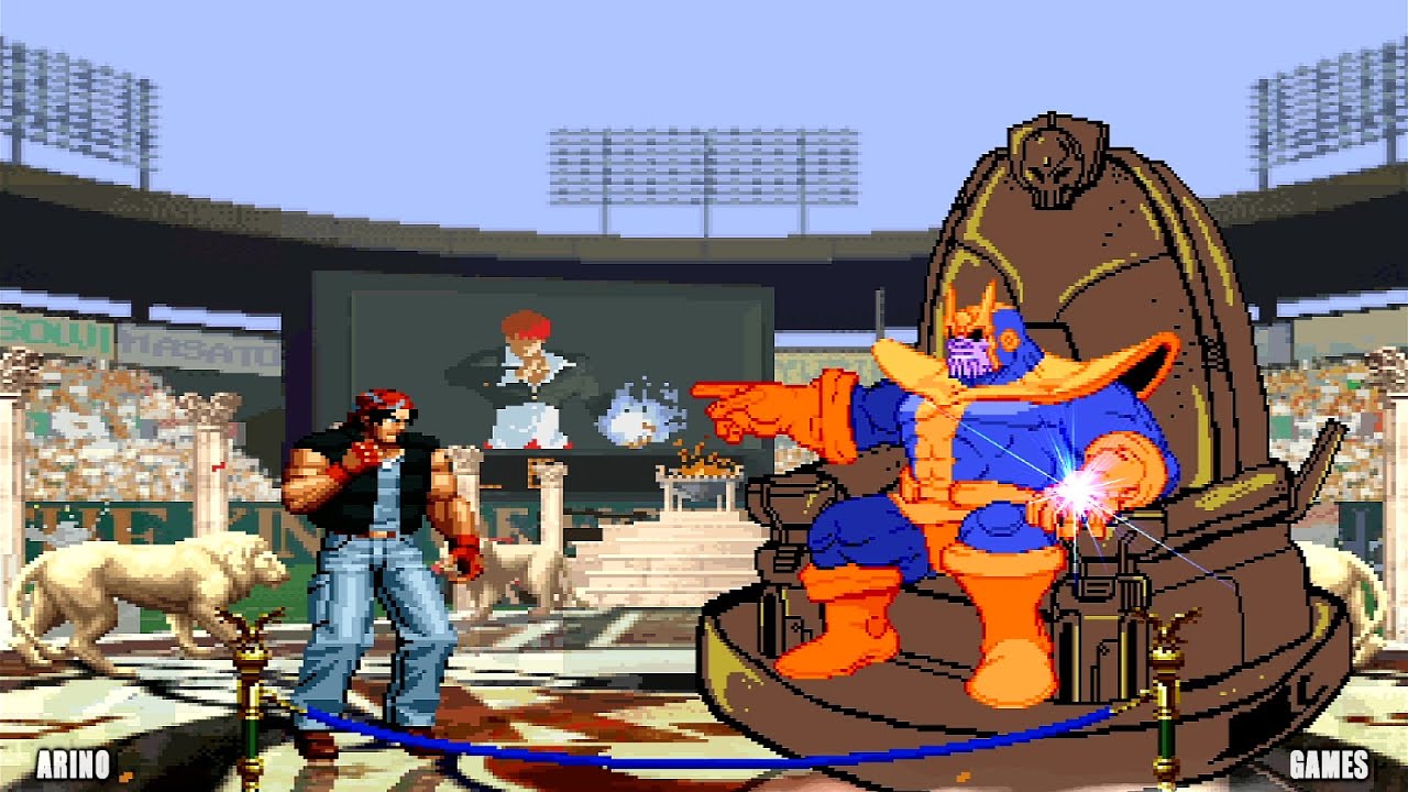 NUCLEAR RALF VS THANOS! EPIC FIGHT!
