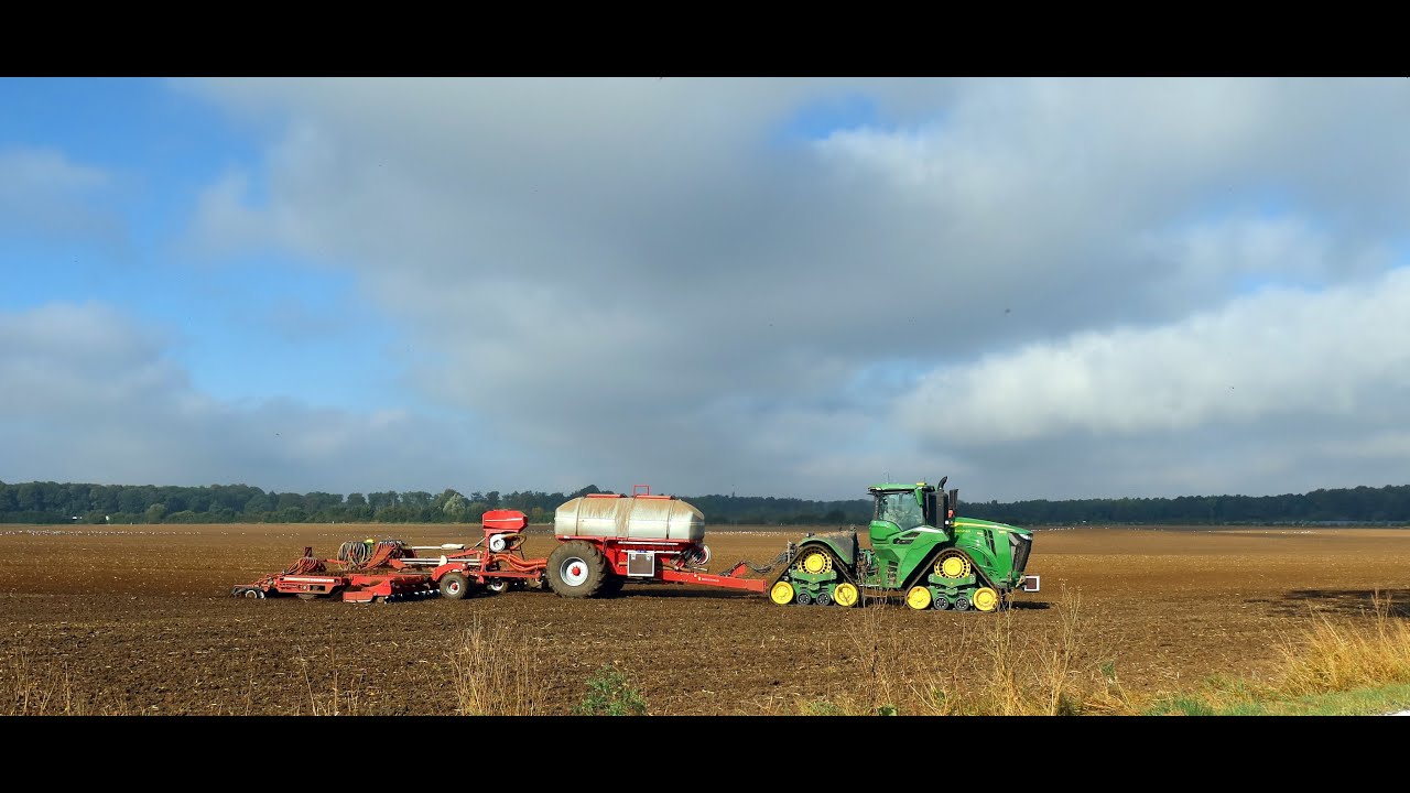 Bregentved . XXL hvedesåning med John Deere 9 RX 640 og Horsch Pronto 12 SW
