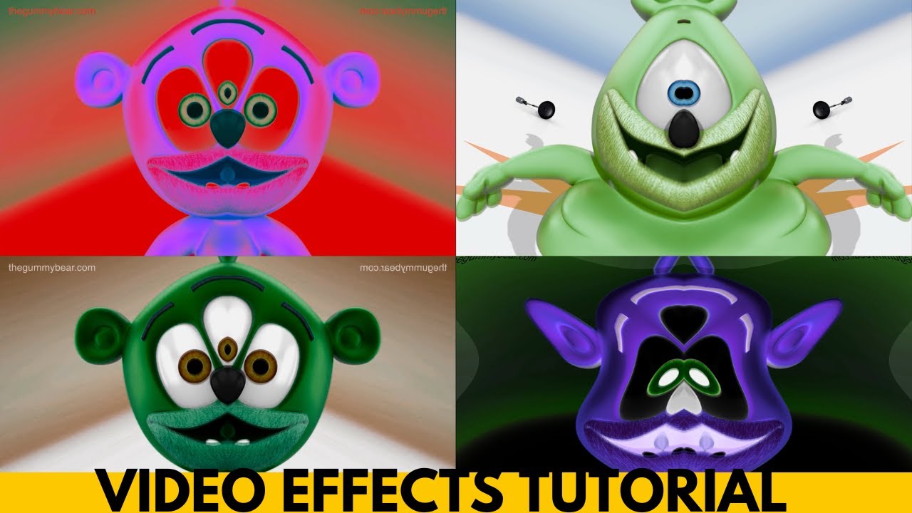 1 MILLION ESTONIAN THAI HINDI ROMANIAN Gummy Bear Gummibär Song VIDEO/AUDIO Effect (VIDEO TUTORIAL)