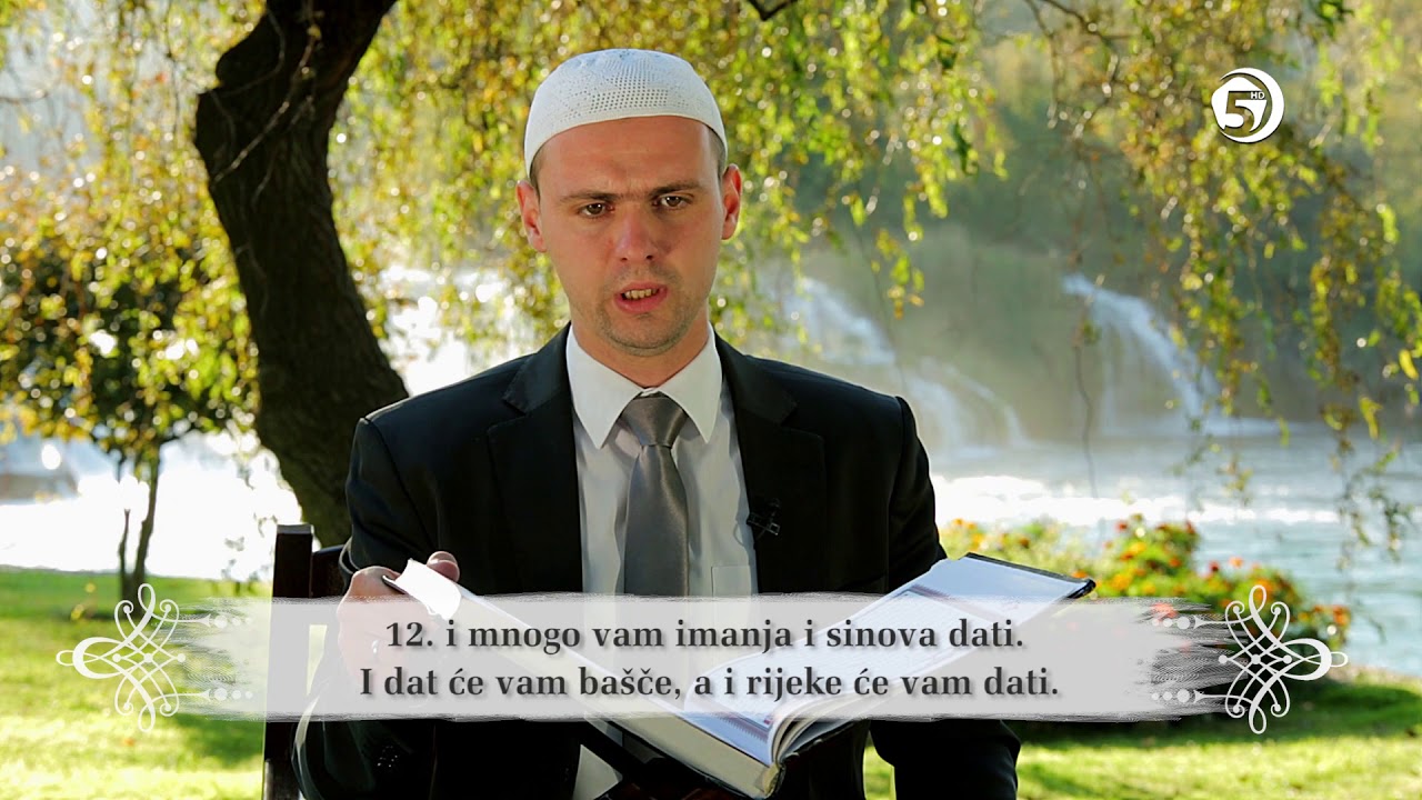 Učenje Kur'ana - hfz Edin Fajković - (Nuh, 11-20)