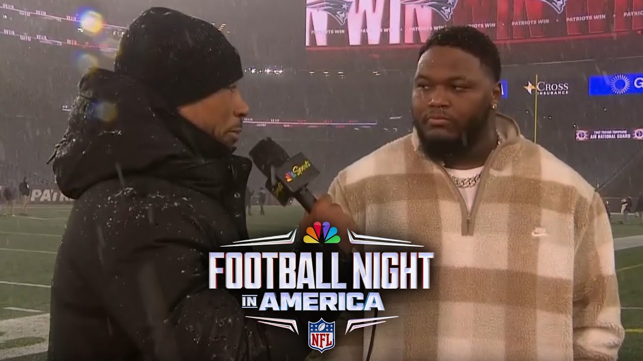Patriots DT Milton Williams likes everything about playing for Mike Vrabel in NE | FNIA | NFL on NBC