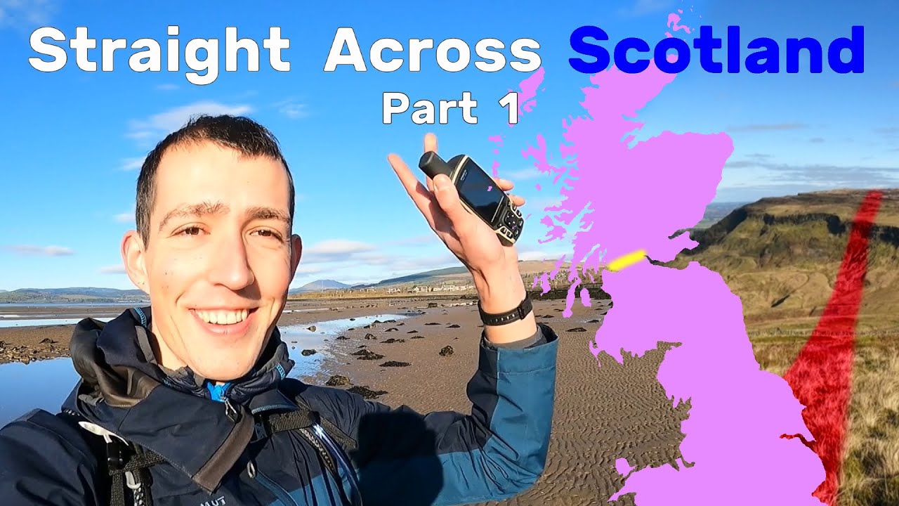 Walking the Straightest Line Across Scotland | World Record