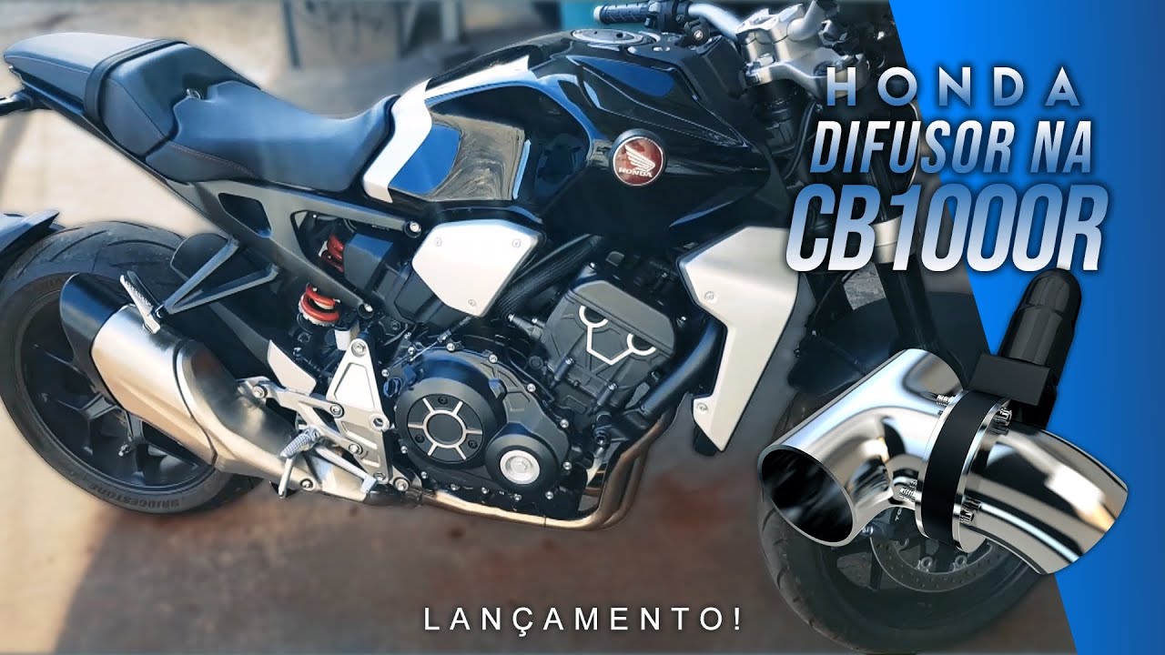 DIFUSOR DE ESCAPE NA CB1000R CAFE RACER - CAP