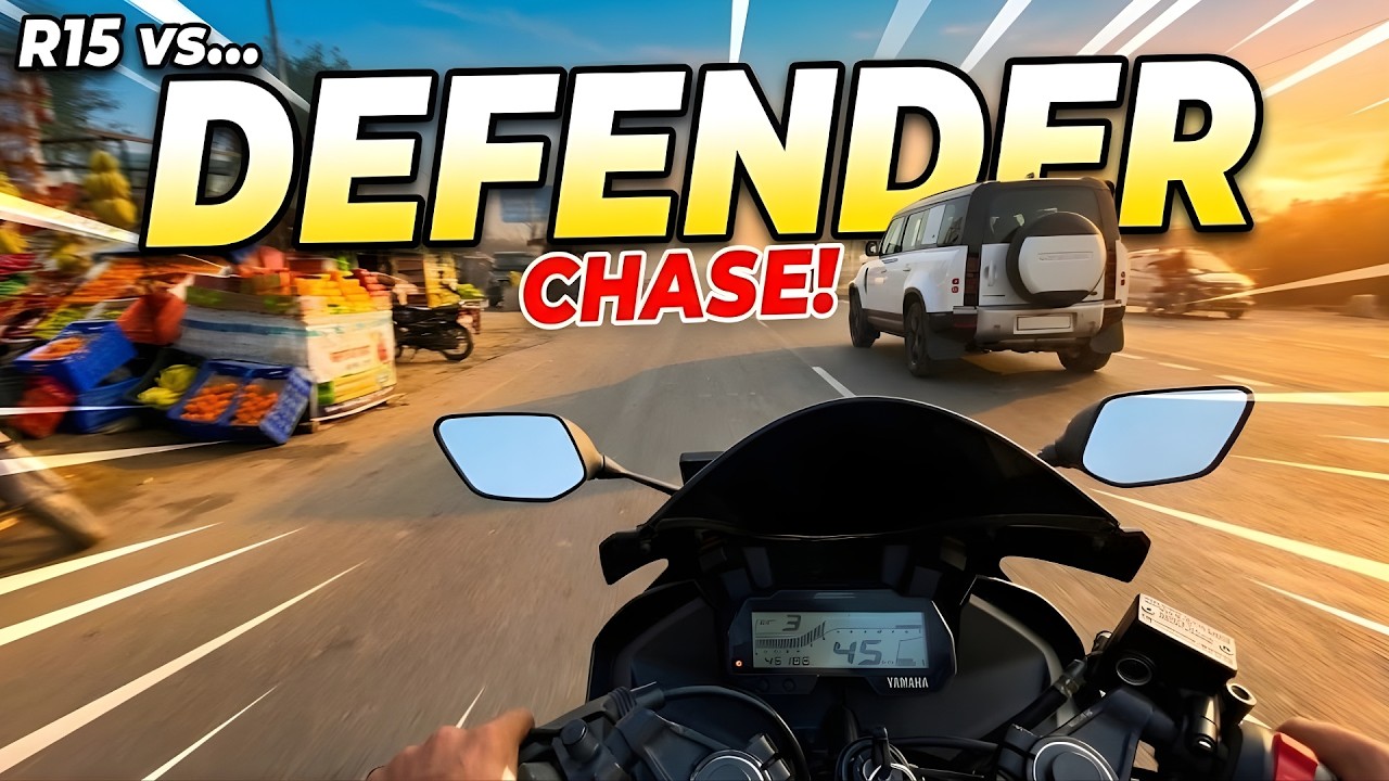 DAY 14/37 | Riding the R15, Facing the Defender – Ultimate Road Adventure!