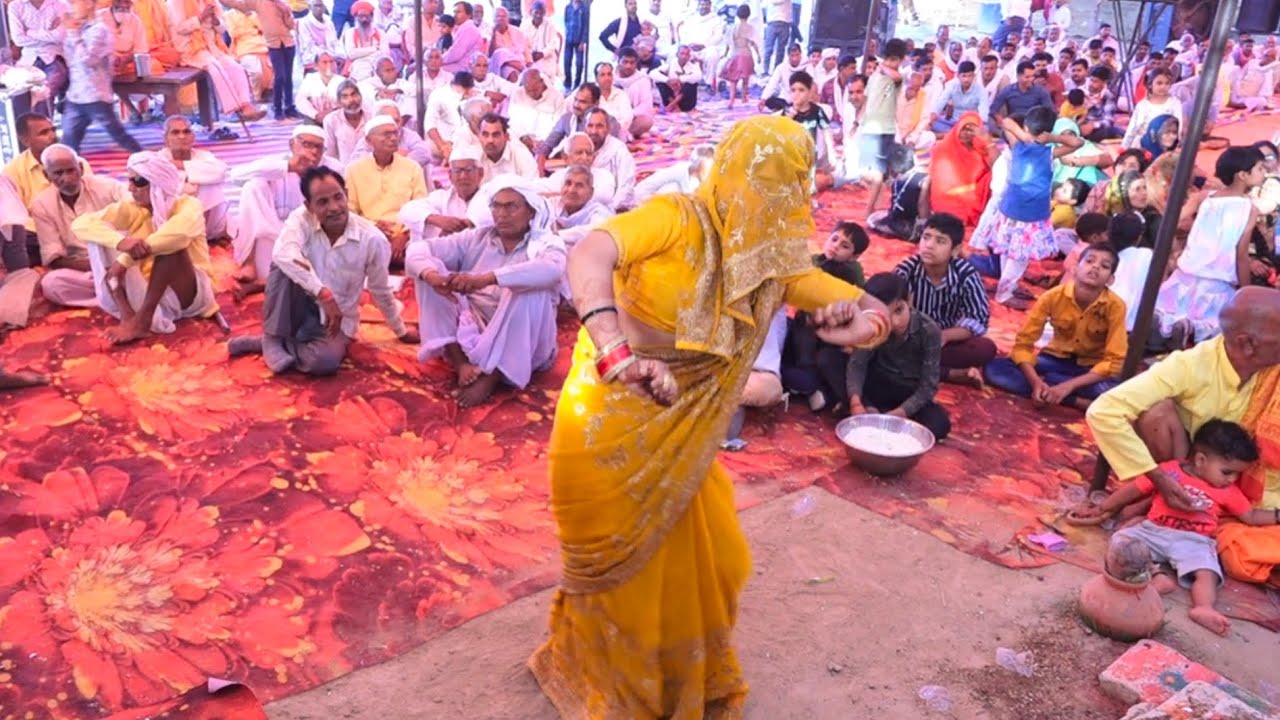 नई भाभी ने किया//कटीला डांस फुल जोश से//पंडाल भारी में से गजब का#पूनम शास्त्री