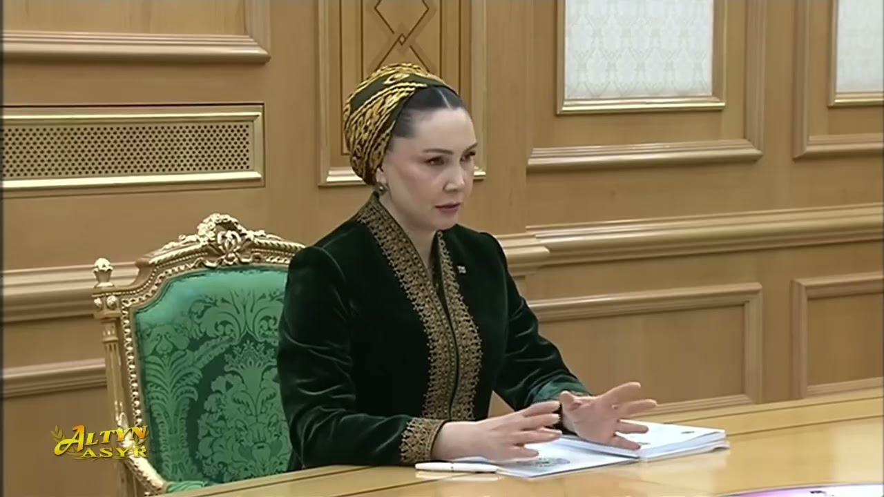 Oguljahan Atabaýewa ÝUNISEF niň Türkmenistandaky wekili bilen duşuşyk geçirdi