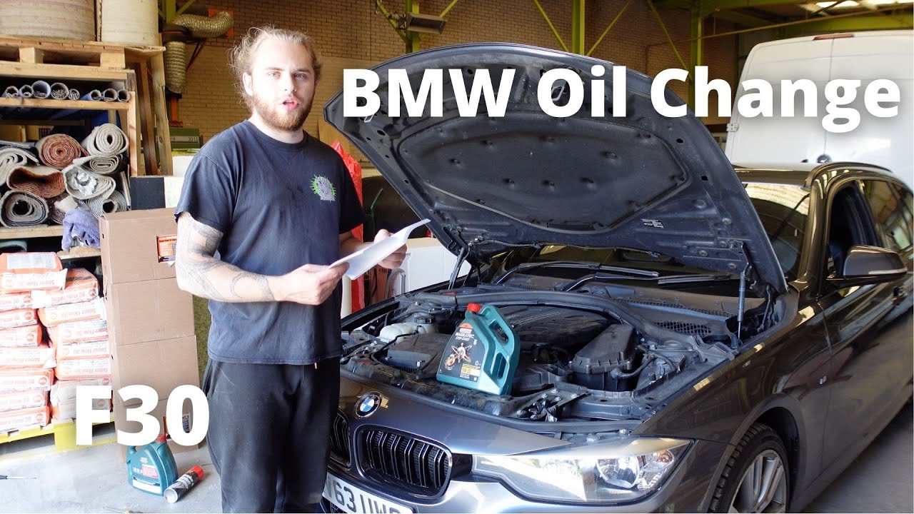 HOW TO DO AN OIL & OIL FILTER CHANGE ON A BMW 3 SERIES F30/31 320D