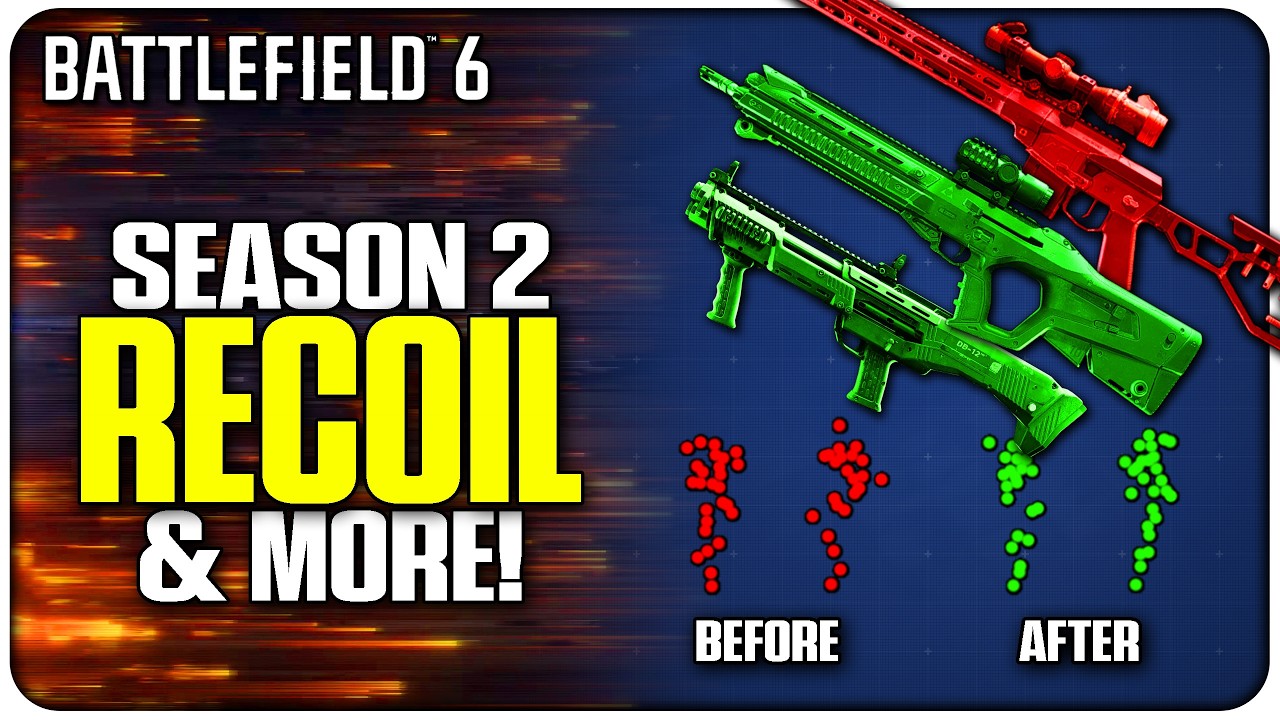 Recoil Comparison + More Balancing Details! | (Battlefield 6 Season 2)