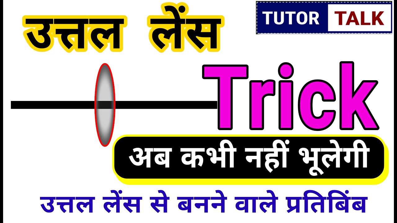 उत्तल लेंस से बनने वाले प्रतिबिंब || की ट्रिक || Convex lens trick | SSC CGL ,Railway