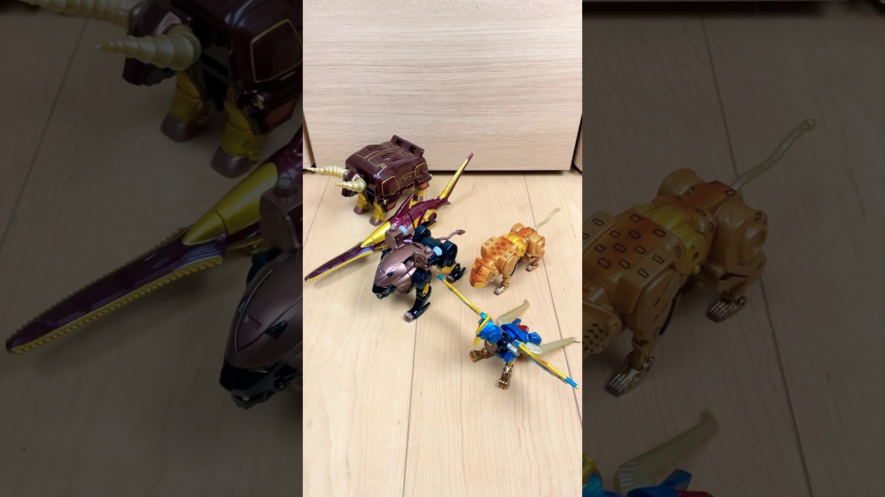 【百獣戦隊ガオレンジャー】激レア！ガオゴッドで遊んでみた#toys #rasuba #スーパー戦隊 #powerrangers #megazord