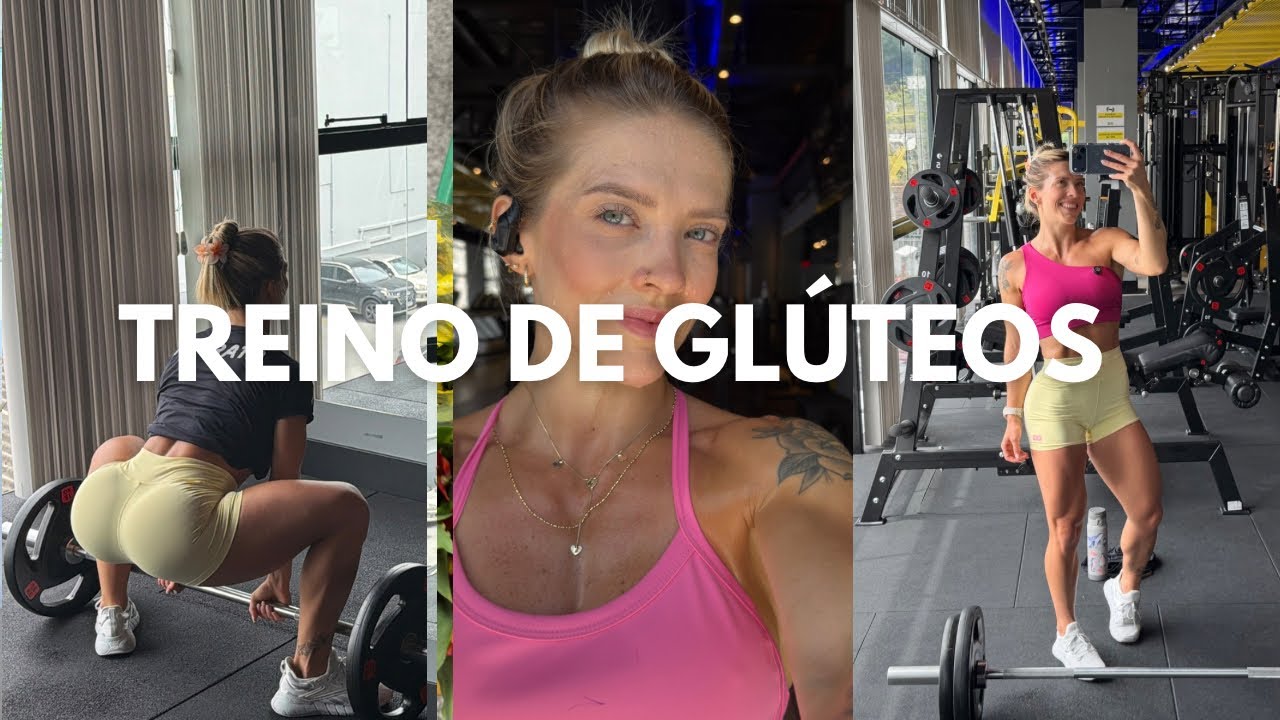 Treino de glúteos completo 🍑 exercícios bem feitos e eficientes