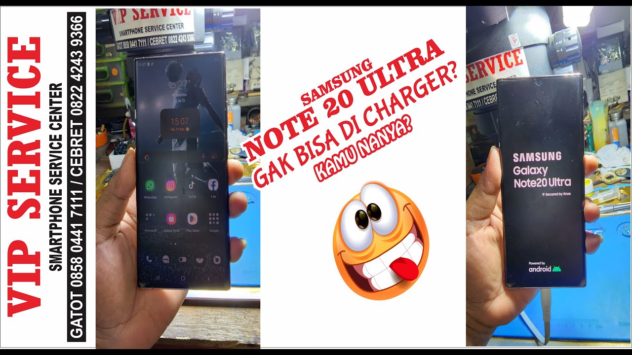NOTE 20 ULTRA LOGO CAS | NOTE 20 ULTRA NOT CHARGING
