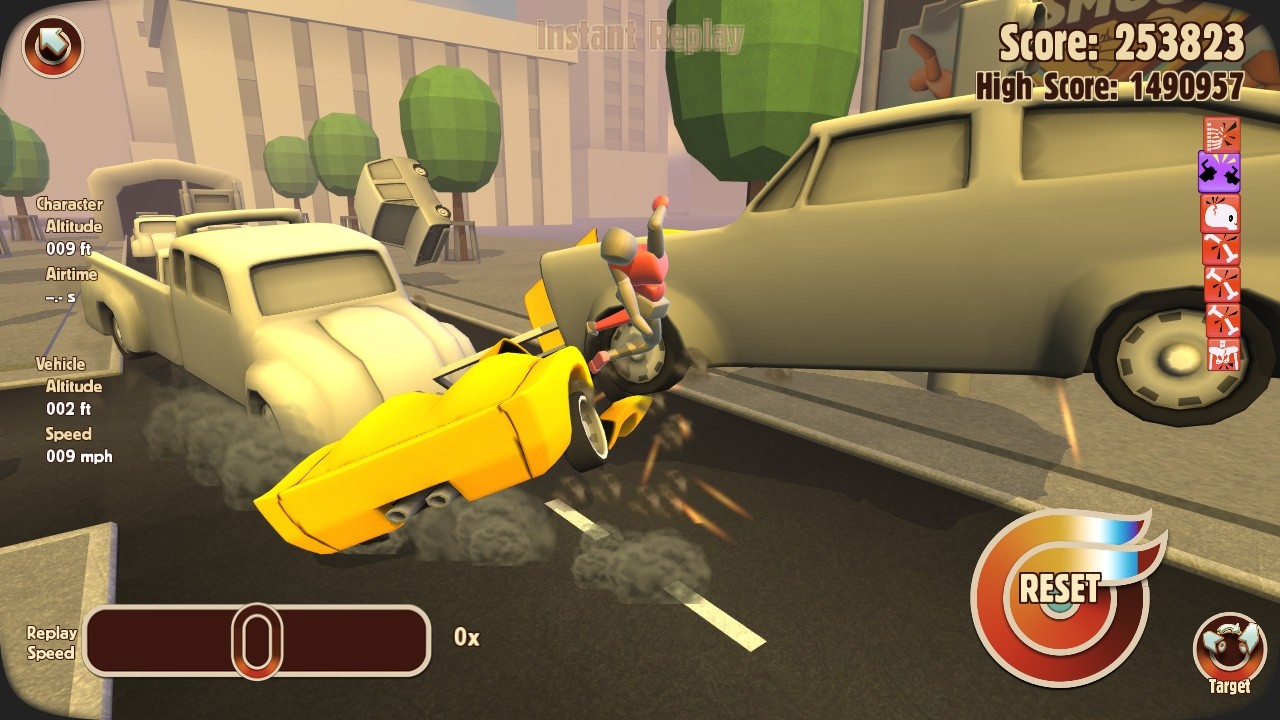 Playing turbo dismount (part 4) with my voice