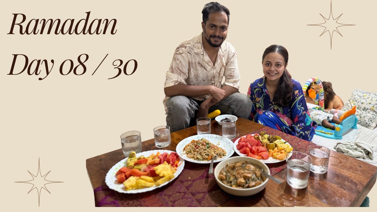 Chicken Chilly ,Fried Rice Ramadan 08 #ramadan #cookingathome #shanawaz #devoleena #angel #babyboy