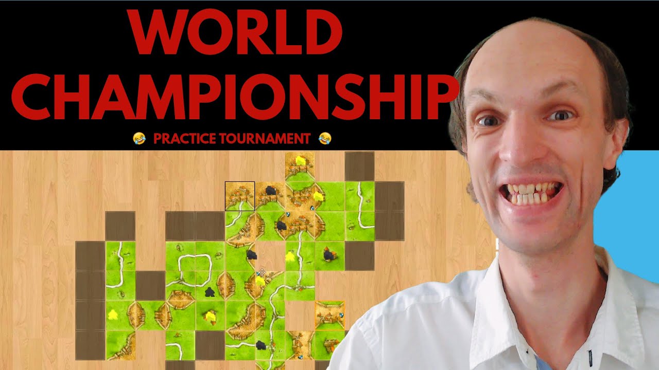 I play in Carcassonne Invitational Tournament - Part 1