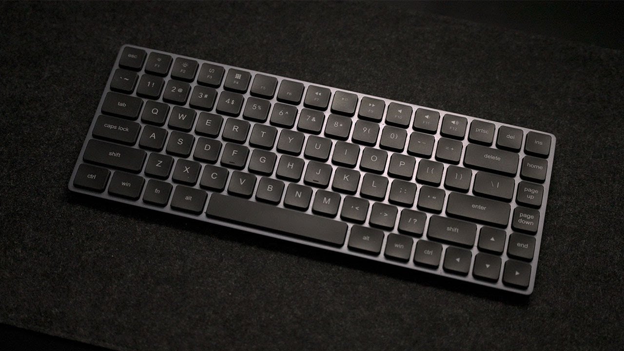 The Worlds Thinnest Mechanical Keyboard - Vissles LP85