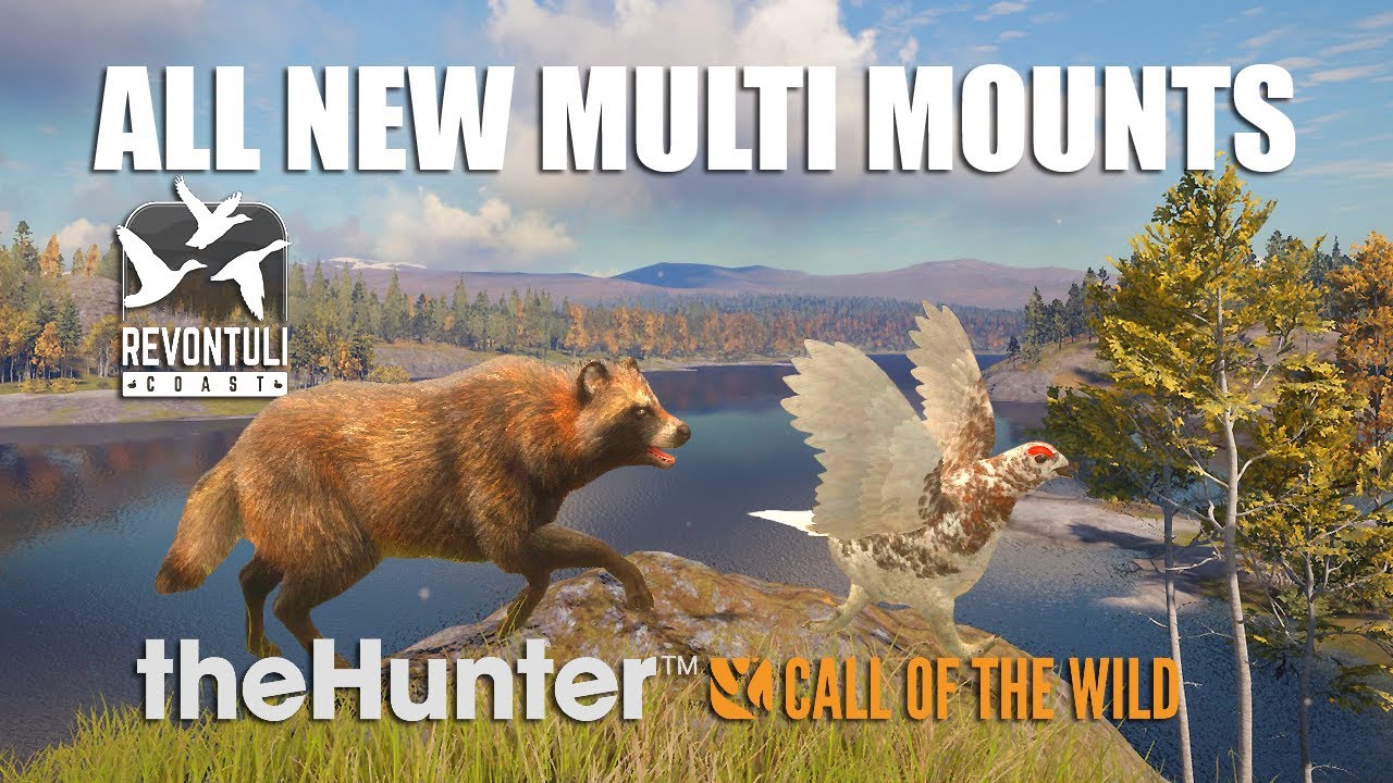Revontuli Coast New Multi Mounts - theHunter Call Of The Wild